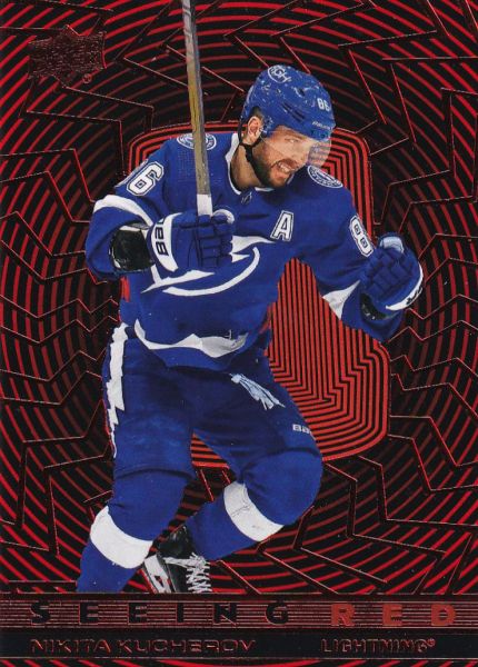 insert karta NIKITA KUCHEROV 23-24 Extended Seeing Red číslo SR-33